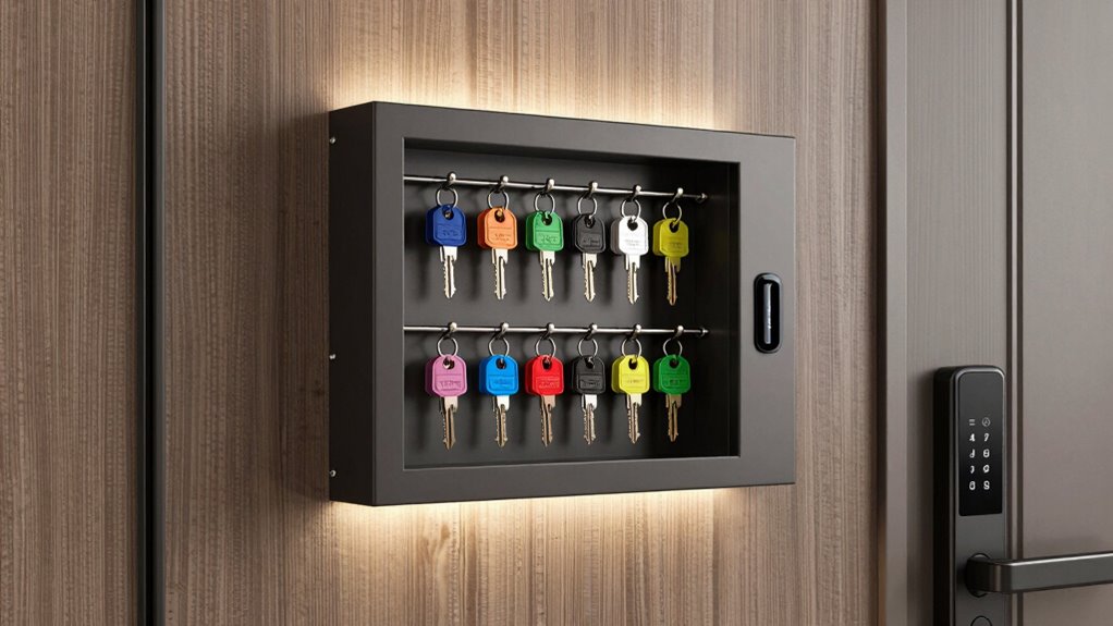 secure discreet key storage