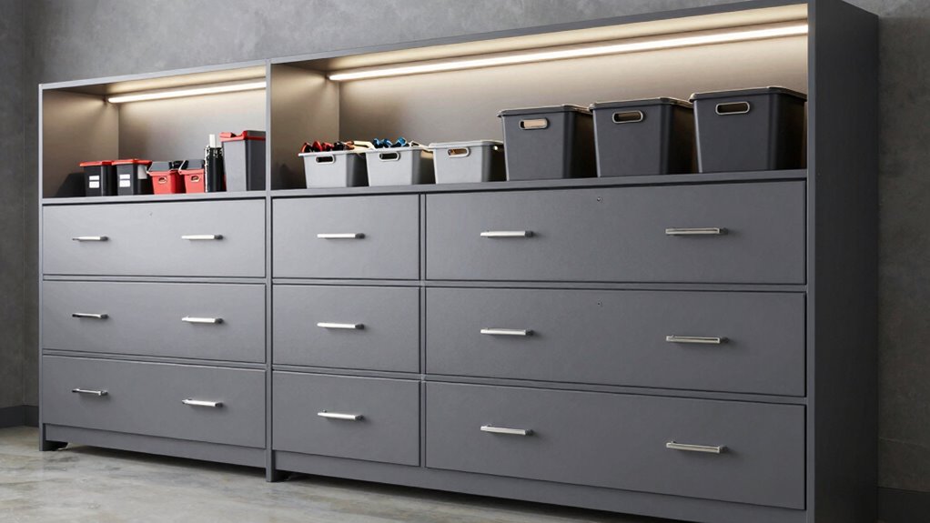 secure functional garage storage