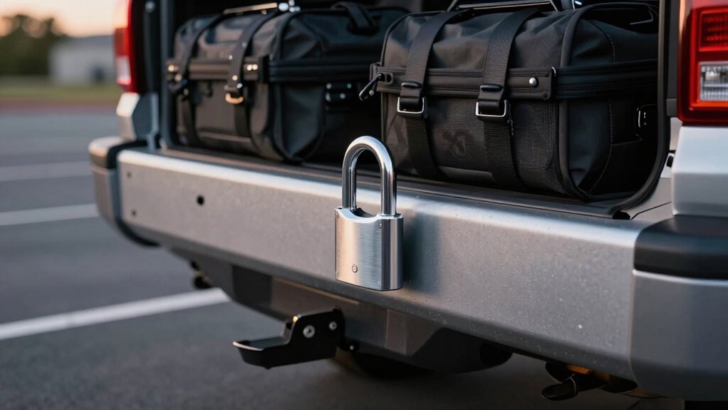 secure hitch cargo transportation