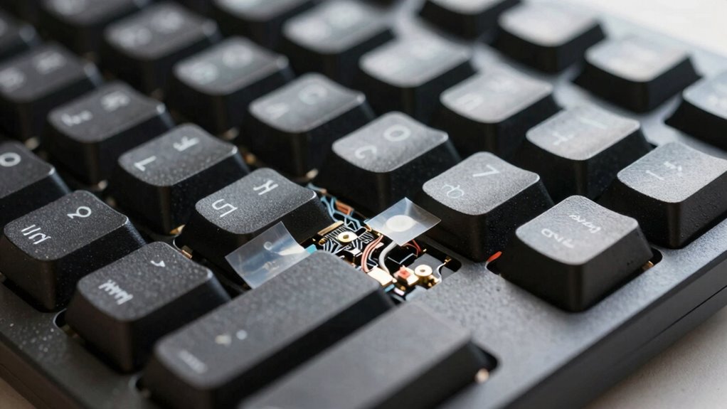 secure keyboard and accessories