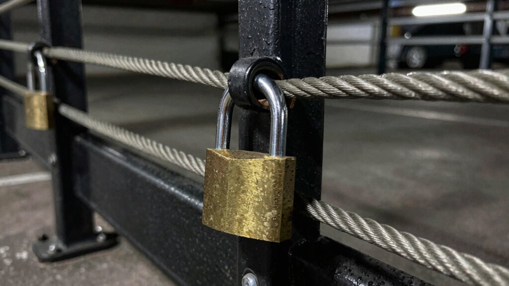 secure locks and cables