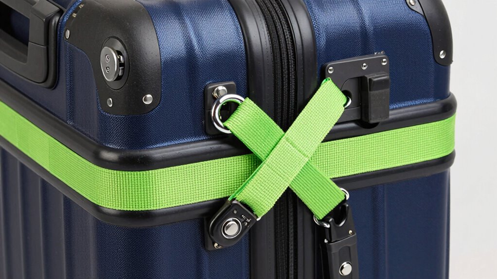 secure luggage with locks