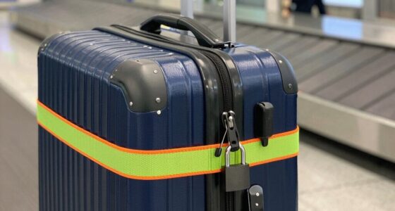 secure luggage with straps