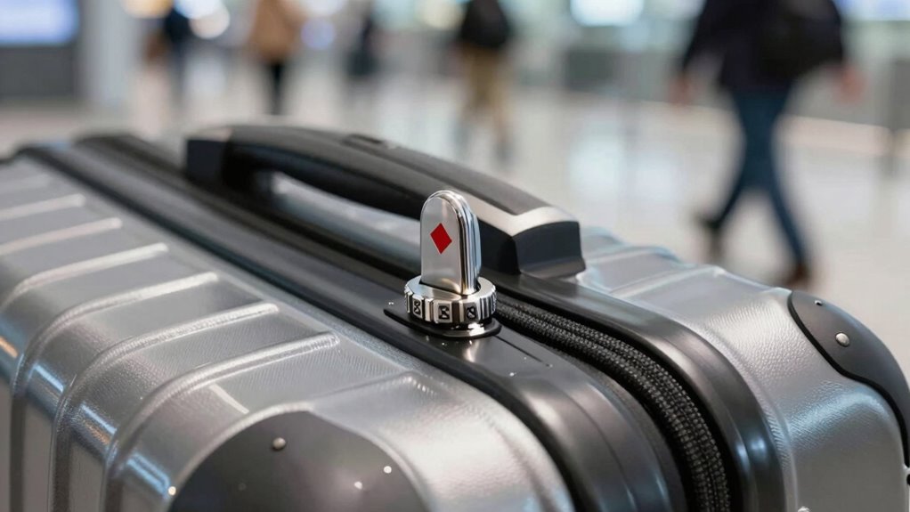 secure luggage with tsa