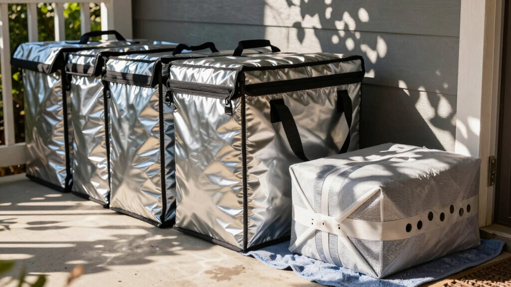 secure monitor insulate packages