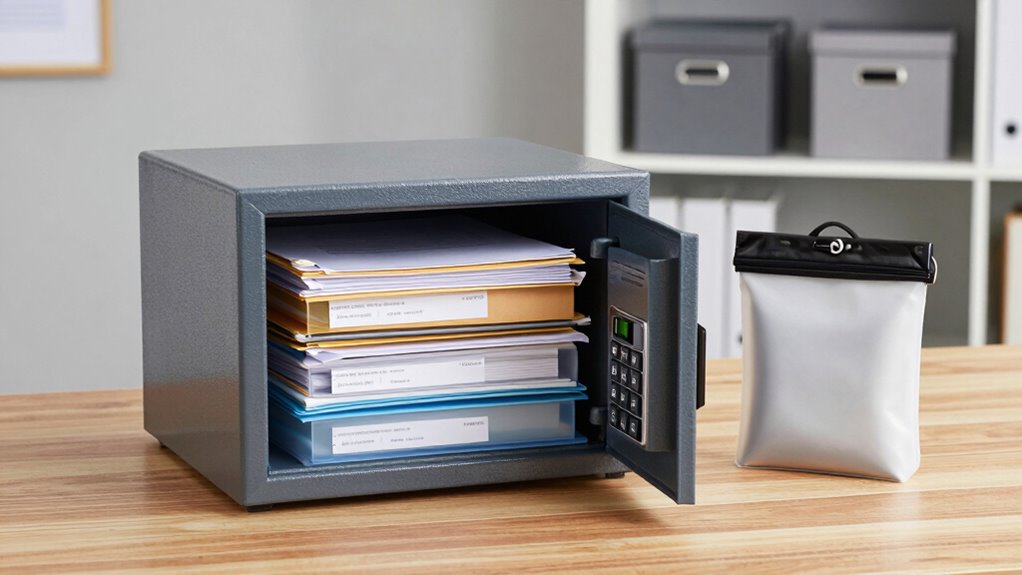 secure organized document storage