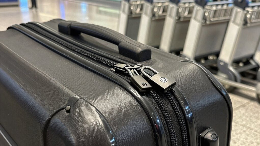 secure proper luggage handling