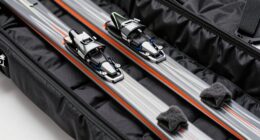 secure ski gear packaging