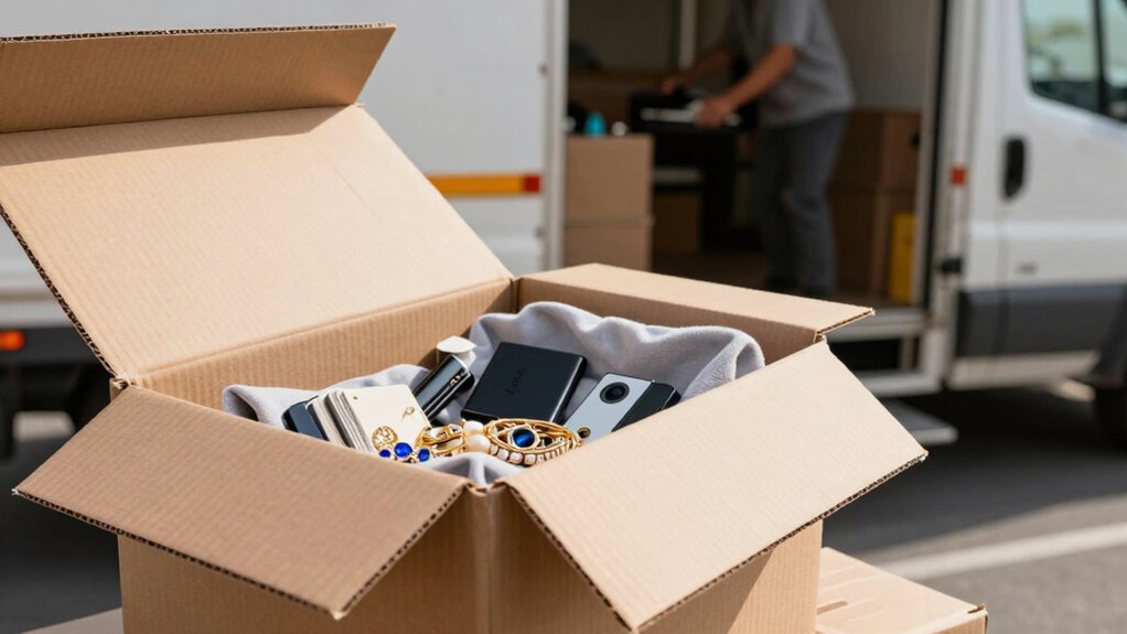 secure valuables during move