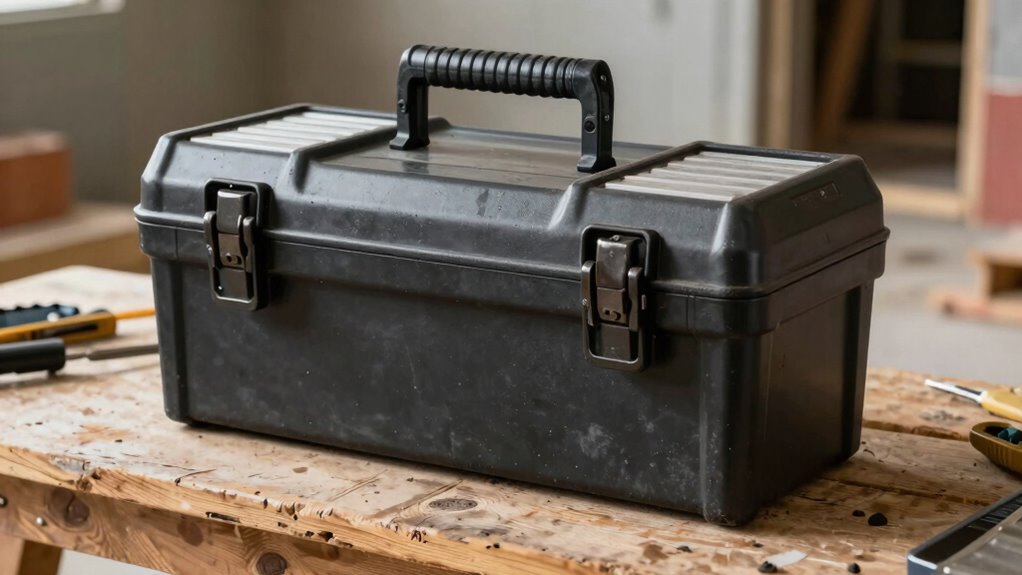 secure weatherproof portable toolbox