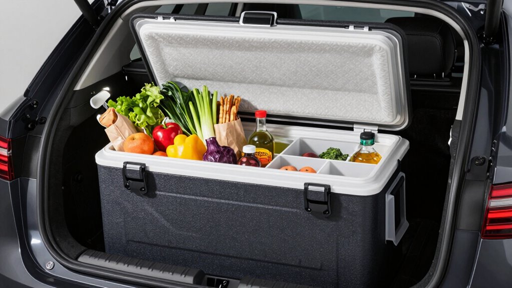 set up trunk cooler efficiently