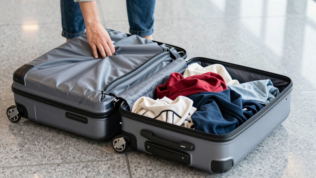 signs of luggage deterioration