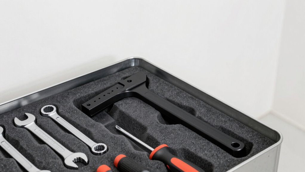 silent organized tool storage