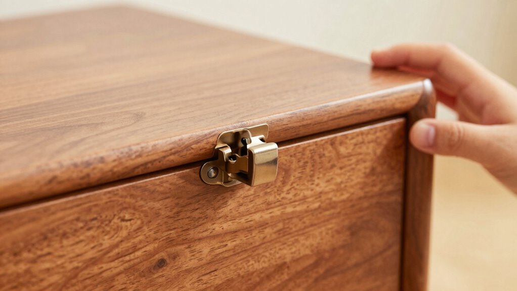 silent smooth durable closure