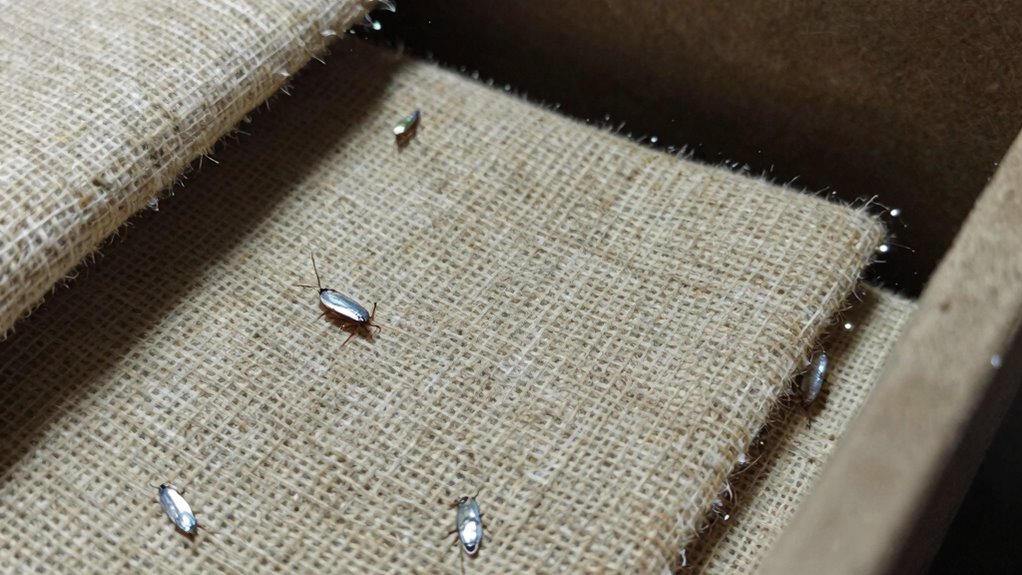 silverfish target textiles organic nutrients