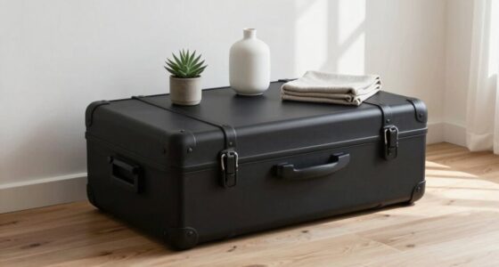 simple calming trunk decorations