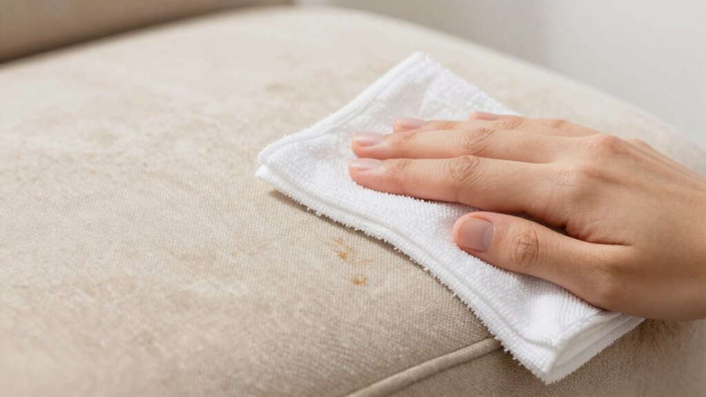 spot cleaning without water