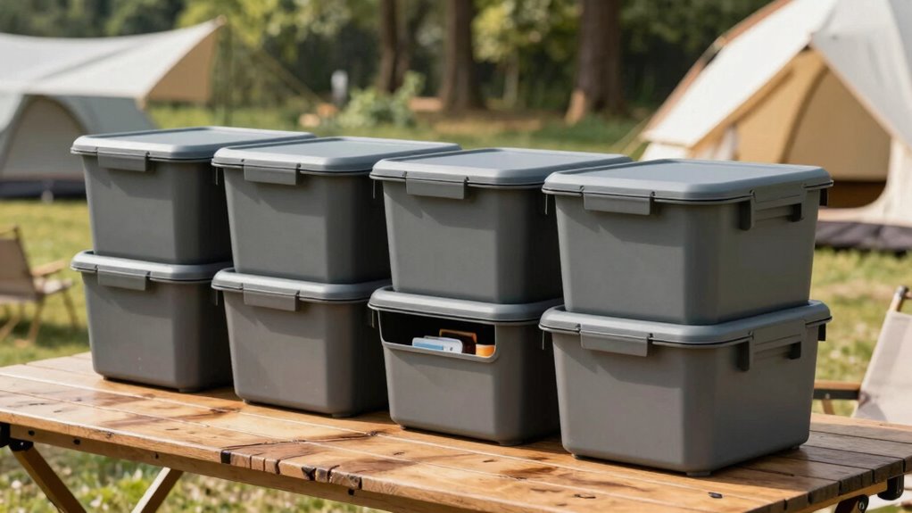 stackable dust resistant storage