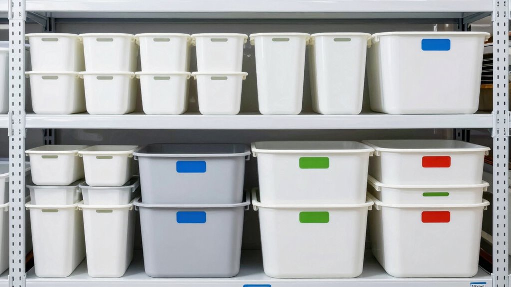 standardized bins improve efficiency