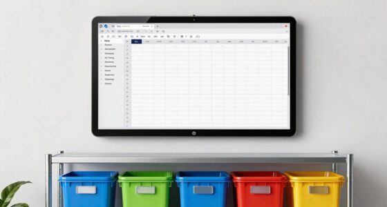 storage bin inventory spreadsheet