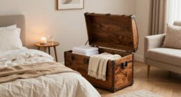 storage trunk guest room
