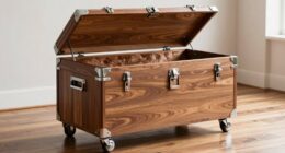 storage trunks with wheels