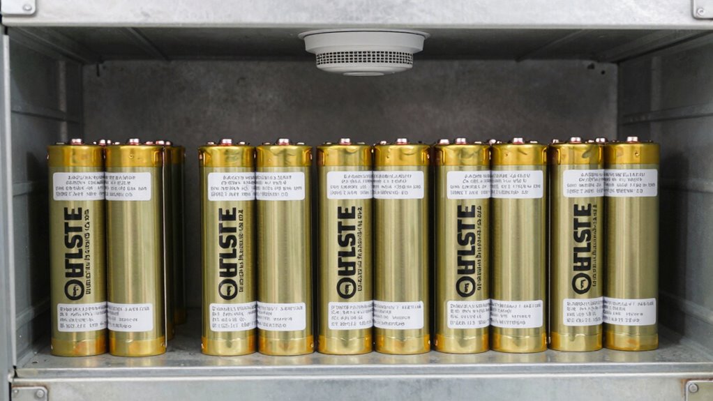 store batteries safely properly