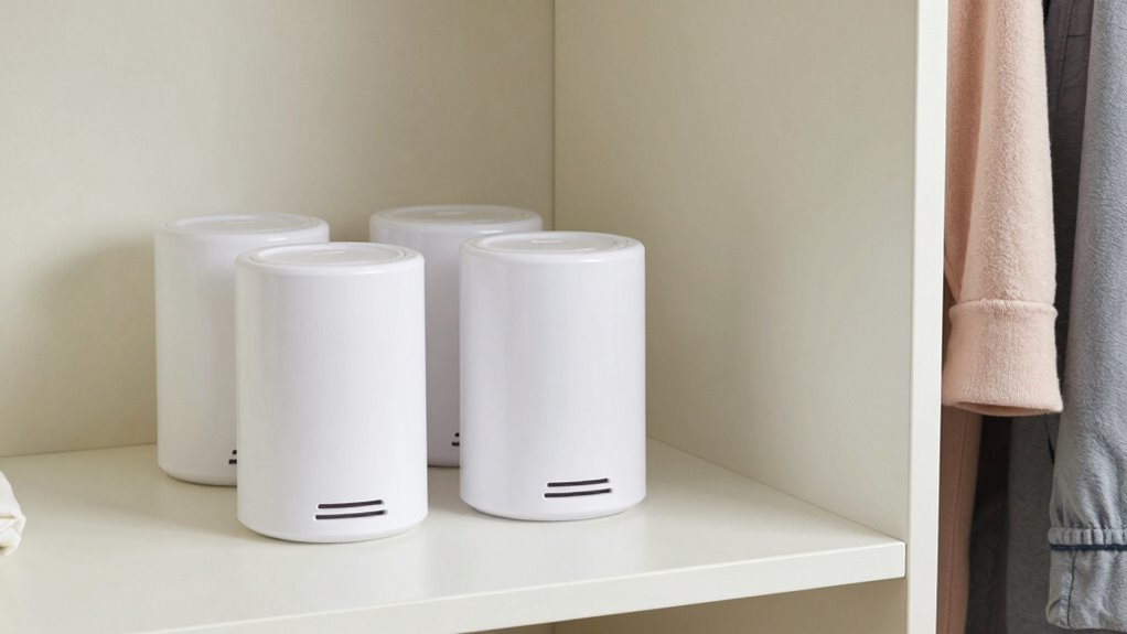 strategic moisture absorber placement