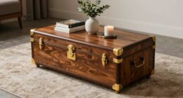 stylish organized trunk decor