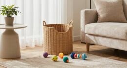 stylish pet toy organization