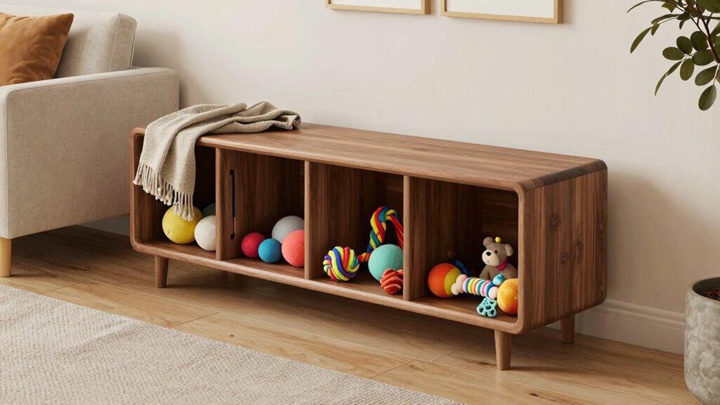 stylish pet toy storage ideas