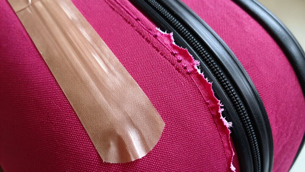 temporary fabric repair methods