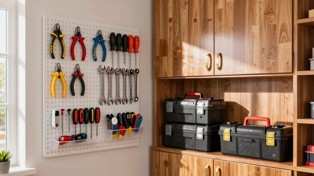 tool storage for accessibility