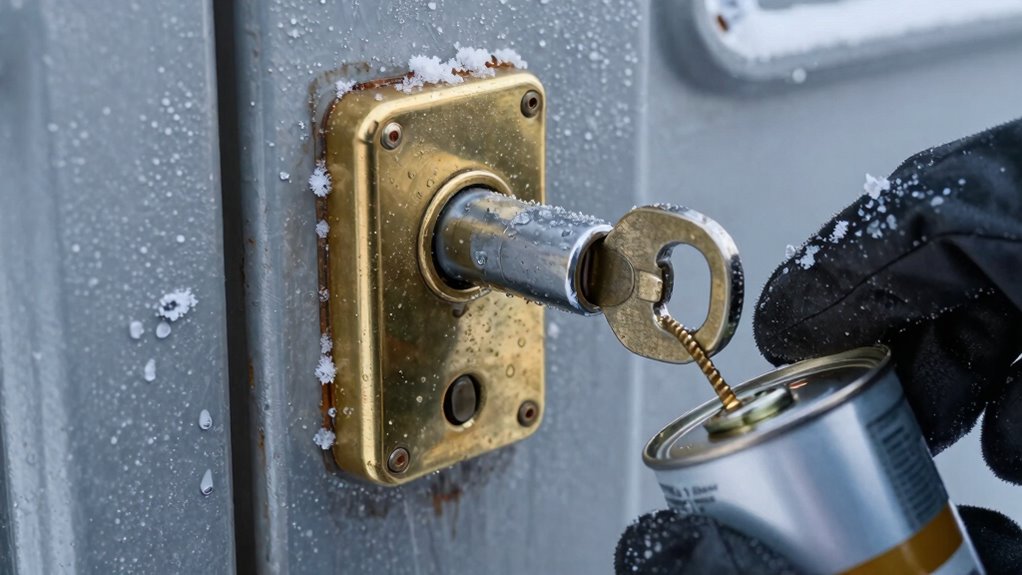 tools for outdoor lock maintenance
