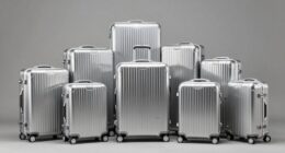 top aluminum luggage sets