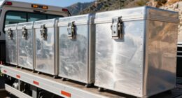 top aluminum truck storage