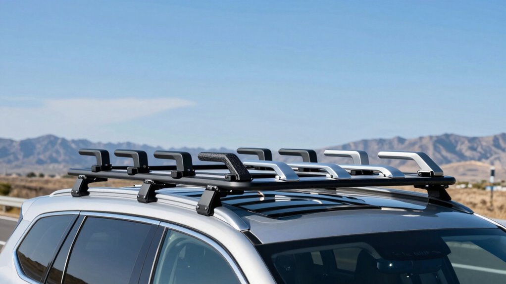 top crossbars for raised rails