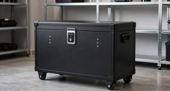 top fireproof chests with wheels