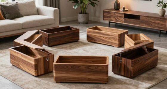 top flip top storage benches
