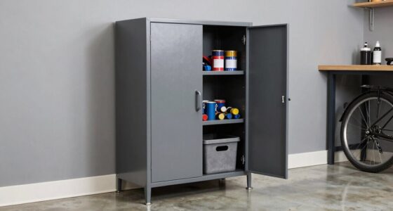 top garage storage cabinets
