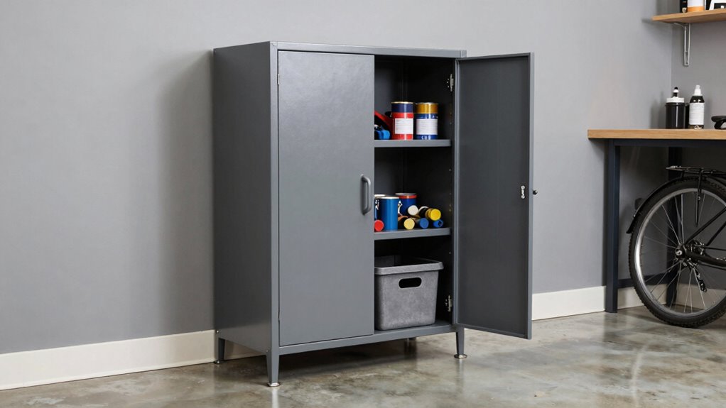 top garage storage cabinets