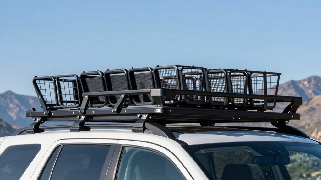 top heavy duty cargo baskets