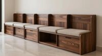 top hidden storage benches