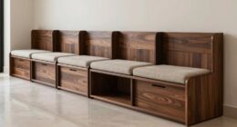 top hidden storage benches
