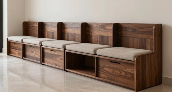 top hidden storage benches