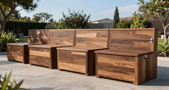 top large patio benches