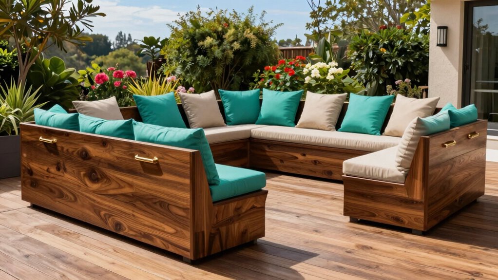 top large patio storage benches