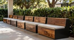 top large patio storage benches