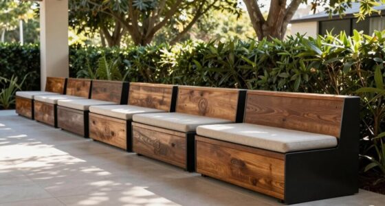 top large patio storage benches
