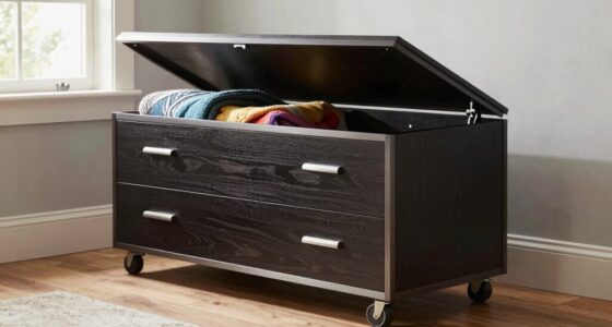 top large wheeled storage chests
